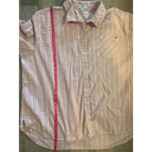 Crown & Ivy XXL Long Sleeve Oxford Boyfriend Shirt - Picture 5 of 13